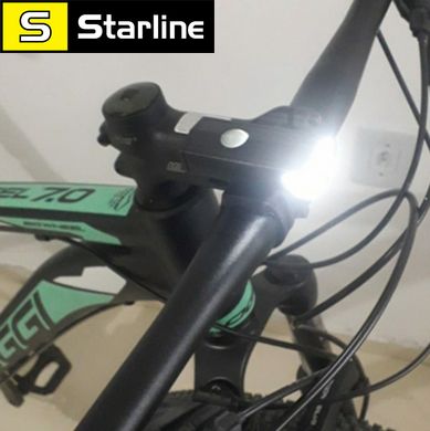 Вело Фара передня 3 режими, велосипедна фара, передня фара для велосипеда + стоп задня, зарядка від USB