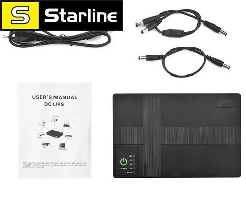ИБП 10400mAh 5V 9V 12V 1A DC1018P 18W УПС источник бесперебойного питания роутера UPS модема камеры ИБП mini