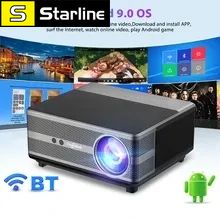 Проектор Full HD 1080P TD98 WiFi LED 2K 4K видеофильм Smart TD98W Android PK DLP домашний кинопроектор