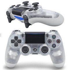 Джойстик PS4 SONY Dualshock4 бездротовий Ігровий контролер геймпад Bluetooth для PS4 БІЛИЙ ПРОЗРАЧНИЙ