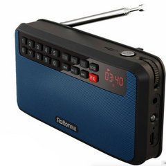 Цифрове радіо Rolton T60 2.1 з USB-зарядкою Синій