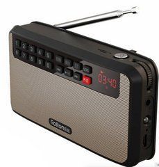 Цифрове радіо Rolton T60 2.1 з USB-зарядкою Чорний