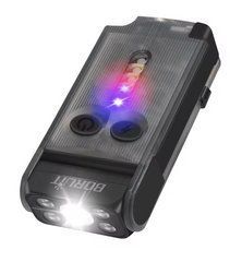 BORUiT V30 EDC светодиодный УФ-фонарик Type-C перезаряжаемый внешний аккумулятор рабочий фонарь магнитный