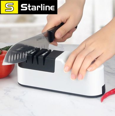 Электрическая точилка для ножей, точилка для ножниц, бытовая точилка автоматическая, с зарядкой по USB
