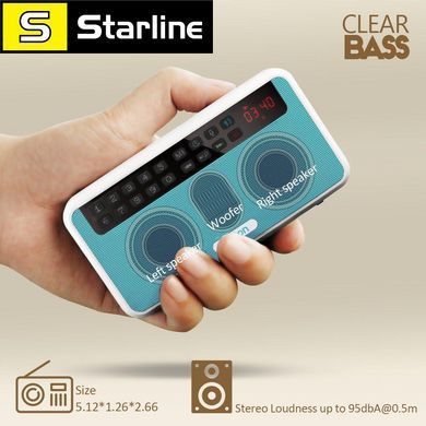 ROLTON E500 ЦИФРОВЕ FM-РАДІО З МІКРОФОНОМ BLUETOOTH