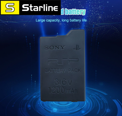3,6 В SONY 1200 мА·год літієва акумуляторна батарея для PSP2000 PSP3000 PSP-S110 ОРІГЕНАЛ